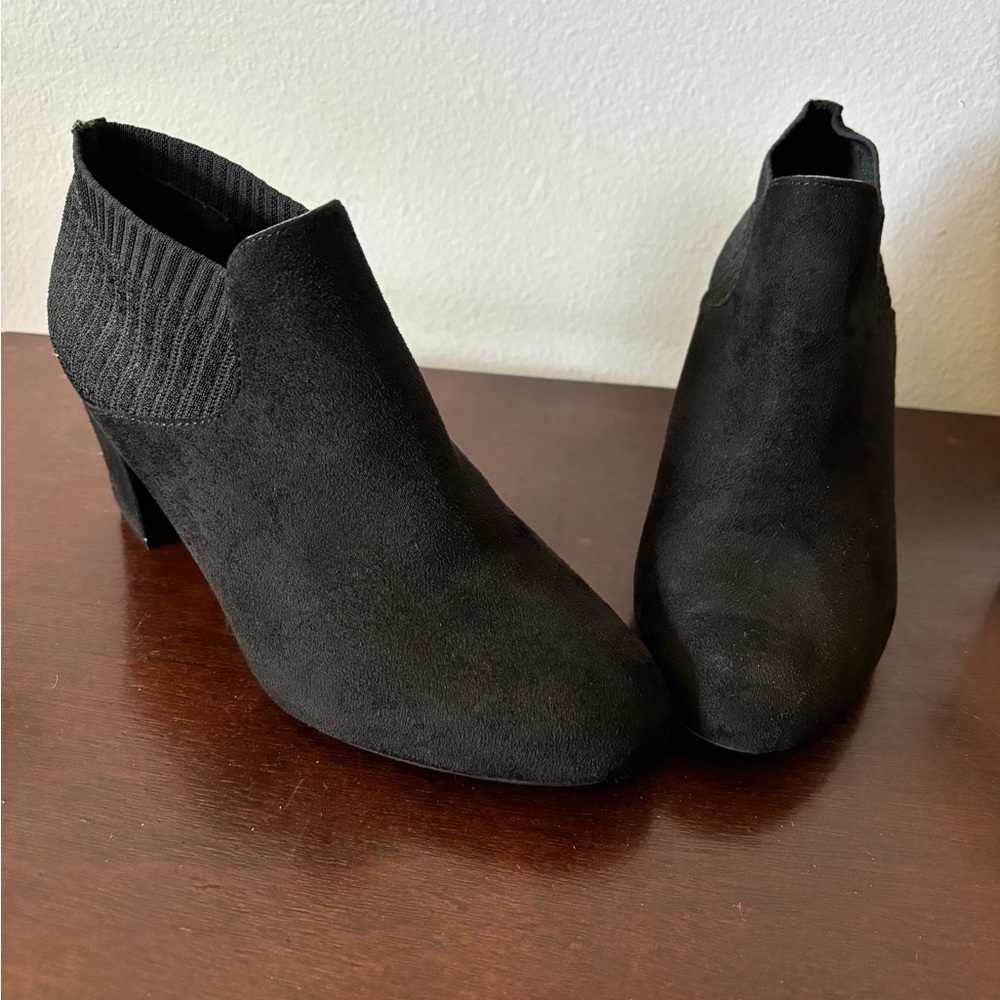 Impo Black Ankle Booties